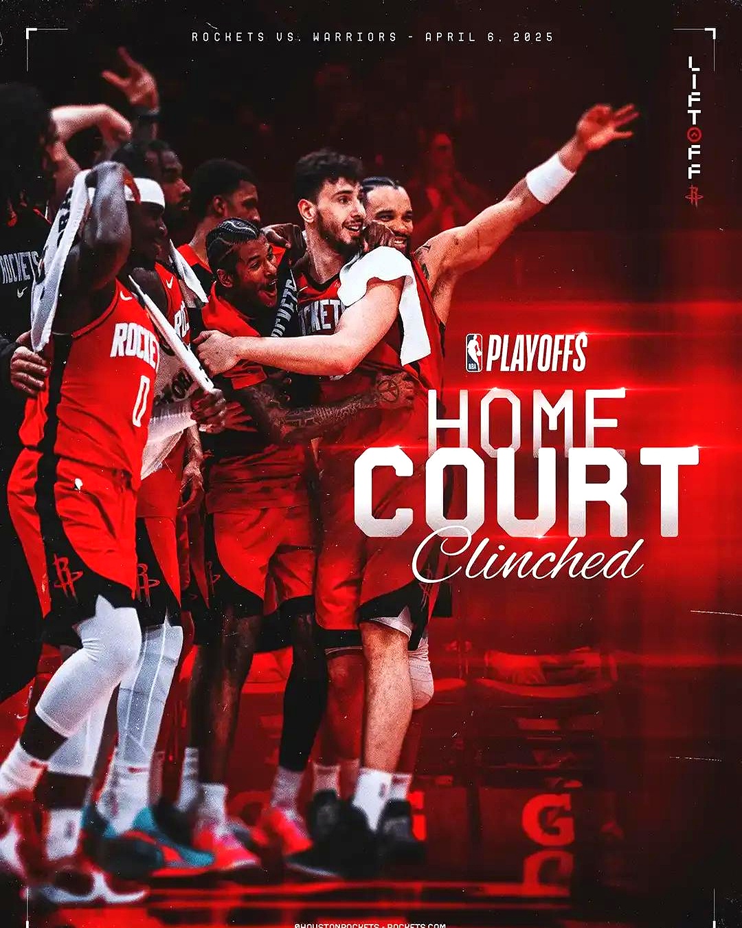 季后赛战火点燃!火箭击败狼队 季后赛战火点燃!火箭击败狼队