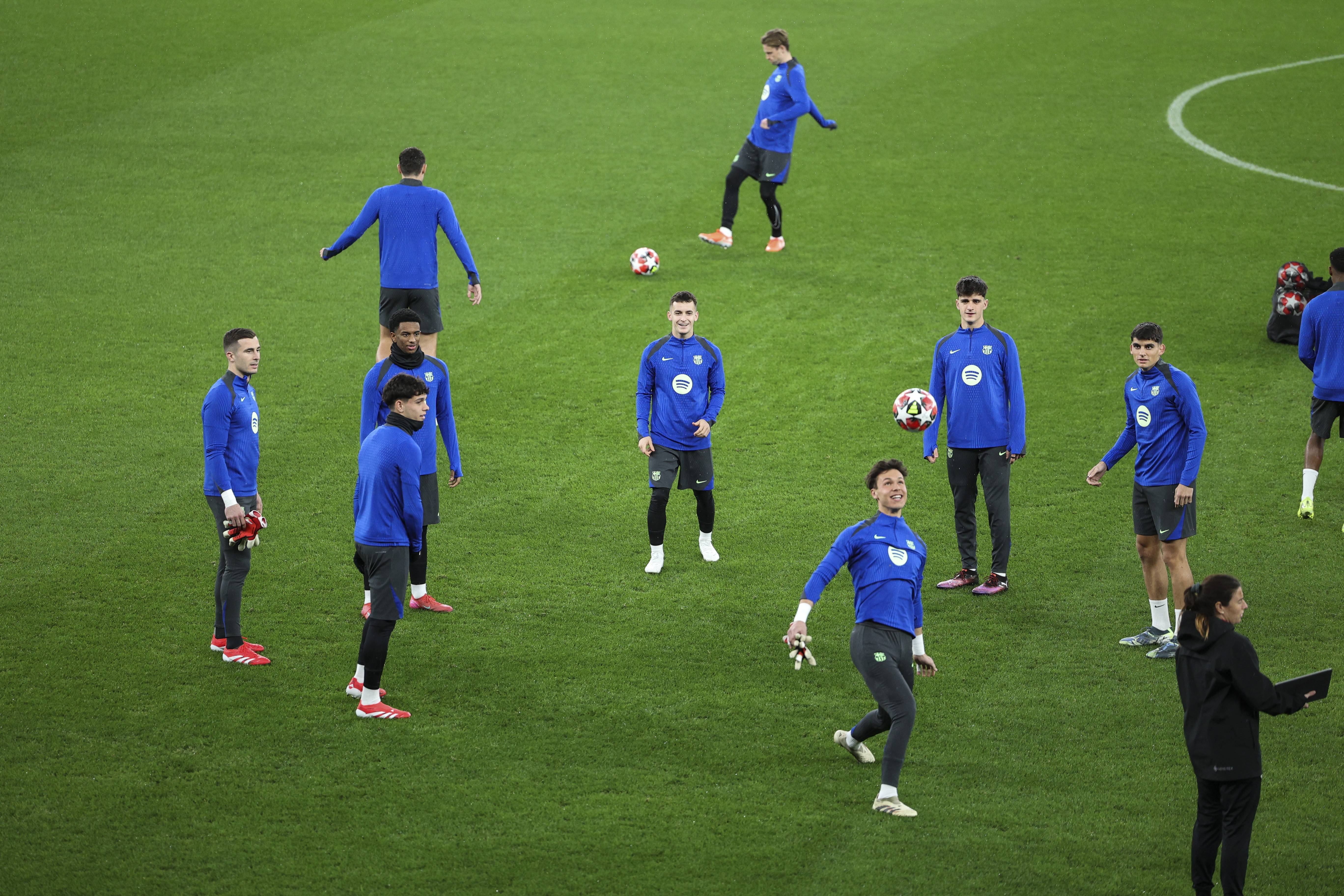 尤文图斯备战巴萨,全队备战状态良好 尤文图斯备战巴萨,全队备战状态良好